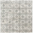thumbnail image 1 of SAFAVIEH Isabella Dina Geometric Area Rug, Cream/Grey, 6'7" x 6'7" Square, 1 of 10