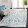 thumbnail image 1 of Safavieh Isabella Eliza Geometric Area Rug, Turquoise/Ivory, 3' x 5', 1 of 10