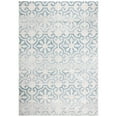 thumbnail image 1 of SAFAVIEH Isabella Eliza Geometric Floral Area Rug, Turquoise/Ivory, 4' x 6', 1 of 5