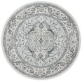 thumbnail image 1 of SAFAVIEH Isabella Zander Oriental Area Rug, Light Grey/Cream, 6'7" x 6'7" Round, 1 of 10