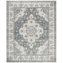 SAFAVIEH Isabella Janae Oriental Area Rug, Grey/Light Grey, 8' x 10'