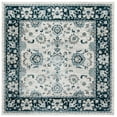 thumbnail image 1 of SAFAVIEH Isabella Kiana Oriental Area Rug, Cream/Navy, 4' x 4' Square, 1 of 8