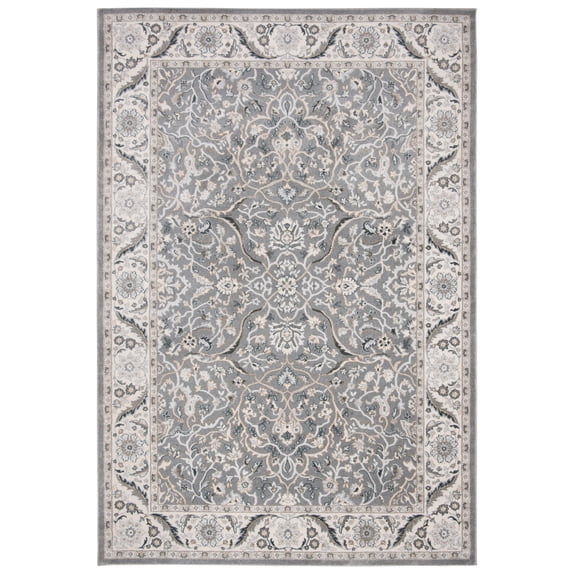 SAFAVIEH Isabella Kuzman Oriental Area Rug, Grey/Dark Grey, 6'7" x 9'