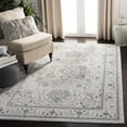 thumbnail image 1 of SAFAVIEH Isabella Patrick Floral Bordered Area Rug, Light Grey/Grey, 3' x 5', 1 of 9