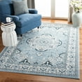 thumbnail image 1 of SAFAVIEH Isabella Tamzen Floral Bordered Area Rug, Light Blue/Cream, 5'3" x 7'6", 1 of 11