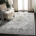 thumbnail image 1 of Safavieh Isabella Tamzen Oriental Area Rug, Light Gray/Cream, 5'3" x 7'6", 1 of 10
