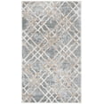 thumbnail image 1 of SAFAVIEH Isabella Trena Trellis Area Rug, Silver/Ivory, 3' x 5', 1 of 7