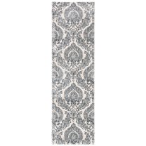 SAFAVIEH Isabella Trenton Floral Runner Rug, Grey/Ivory, 2'2" x 7'