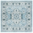 thumbnail image 1 of SAFAVIEH Isabella Zander Oriental Area Rug, Blue/Cream, 4' x 4' Square, 1 of 7