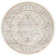 SAFAVIEH Isabella Zander Oriental Area Rug, Cream/Beige, 8' x 8' Round