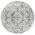 thumbnail image 1 of SAFAVIEH Isabella Zander Oriental Area Rug, Dark Grey/Cream, 5'3" x 5'3" Round, 1 of 7
