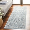 thumbnail image 1 of Safavieh Isabella Zander Oriental Runner Rug, Blue/Creme, 2'2" x 5', 1 of 10
