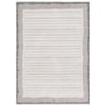 thumbnail image 1 of SAFAVIEH Jade Dulcibella Bordered Polyester Area Rug, Ivory/Beige Black, 9' x 12', 1 of 7