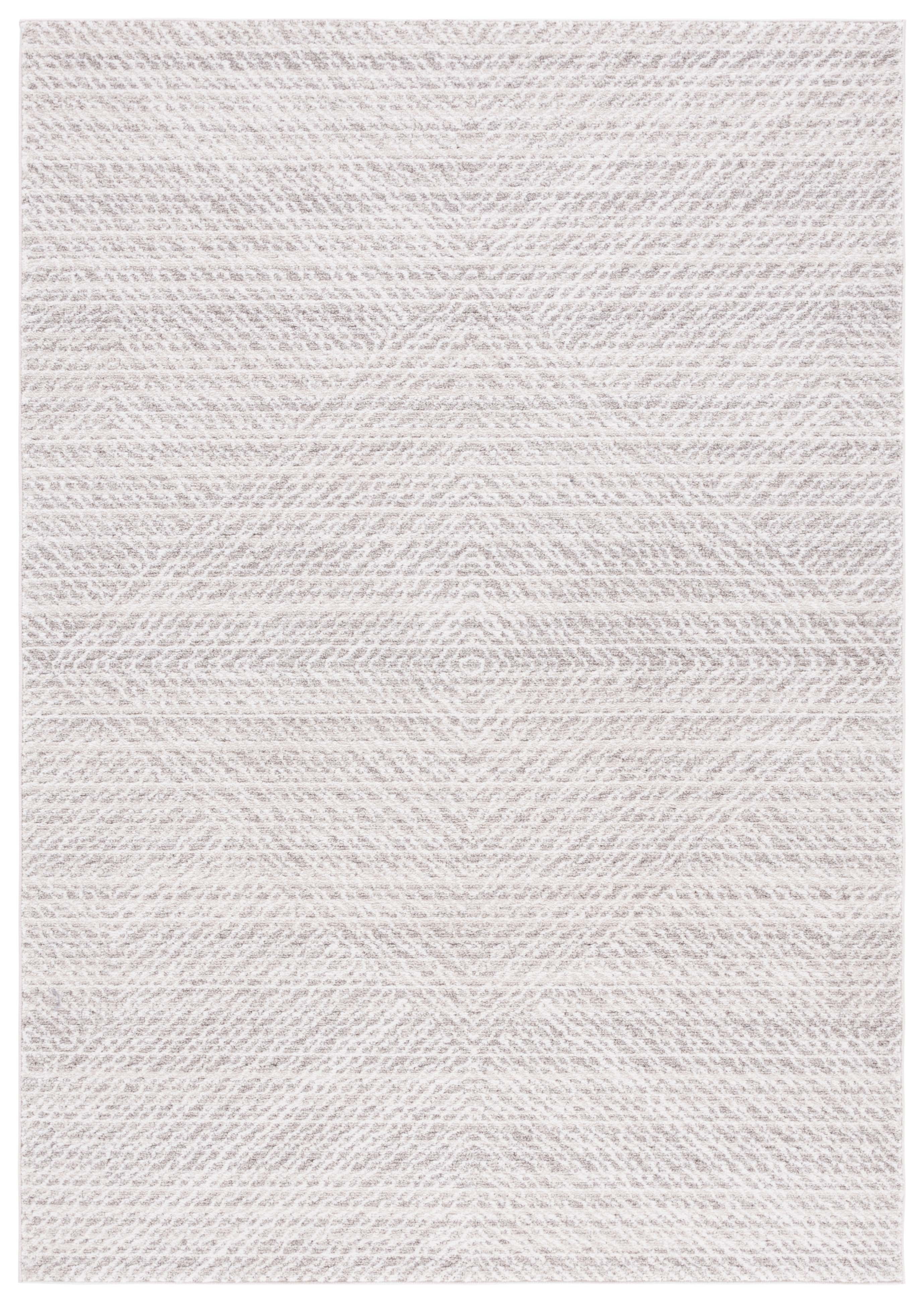 Polyester Blend Rug SAFAVIEH Jade Sonam Geometric Polyester Area Rug, Beige/Ivory, 5'3