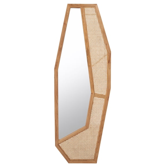 SAFAVIEH Jalen 24 in. x 68 in. Solid Frame Mirror, Natural