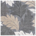 thumbnail image 1 of SAFAVIEH Jardin Aiden Leaves Area Rug, Gray/Beige, 6' x 6' Square, 1 of 11