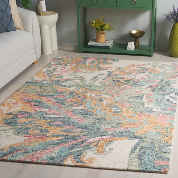 Safavieh Jardin Alfreda Floral Area Rug, Ivory/Pink, 8' x 10'