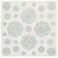 thumbnail image 1 of SAFAVIEH Jardin Archimedes Floral Area Rug, Ivory/Gray, 6' x 6' Square, 1 of 7