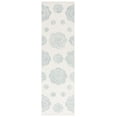thumbnail image 1 of SAFAVIEH Jardin Archimedes Floral Runner Rug, Ivory/Gray, 2'3" x 8', 1 of 7