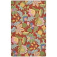 thumbnail image 1 of SAFAVIEH Jardin Coriander Floral Wool Area Rug, Red/Multi, 5' x 8', 1 of 5