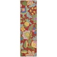 thumbnail image 1 of SAFAVIEH Jardin Coriander Floral Wool Runner Rug, Red/Multi, 2'3" x 8', 1 of 5