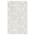 thumbnail image 1 of SAFAVIEH Jardin Cyan Leaves Area Rug, Ivory/Blue, 3' x 5', 1 of 8