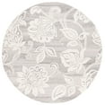 thumbnail image 1 of SAFAVIEH Jardin Isidor Floral Area Rug, Gray/Ivory, 6' x 6' Round, 1 of 8