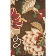 thumbnail image 1 of SAFAVIEH Jardin Drummond Floral Wool Area Rug, Brown/Multi, 4' x 6', 1 of 8