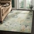 thumbnail image 1 of SAFAVIEH Jardin JAR451A Handmade Light Green / Multi Rug, 1 of 7