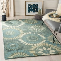 SAFAVIEH Jardin JAR455A Handmade Grey / Blue Rug
