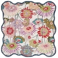 thumbnail image 1 of SAFAVIEH Jardin Jack Floral Area Rug, Green/Ivory, 6' x 6' Square, 1 of 11