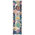 thumbnail image 1 of SAFAVIEH Jardin Jack Floral Runner Rug, Navy/Ivory, 2'3" x 8', 1 of 10