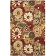 thumbnail image 1 of SAFAVIEH Jardin Jackalyn Floral Wool Area Rug, Orange/Multi, 5' x 8', 1 of 6