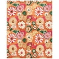 thumbnail image 1 of SAFAVIEH Jardin Jackalyn Floral Wool Area Rug, Rust/Multi, 8' x 10', 1 of 10