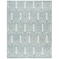 SAFAVIEH Jardin Jillian Floral Area Rug, Blue/Ivory, 8' x 10'