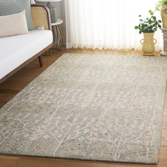 Safavieh Jardin Jillian Floral Area Rug, Green/Beige, 5' x 8'