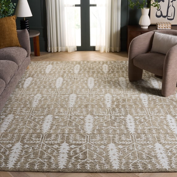 Safavieh Jardin Jillian Floral Area Rug, Light Brown/Ivory, 8' x 10'