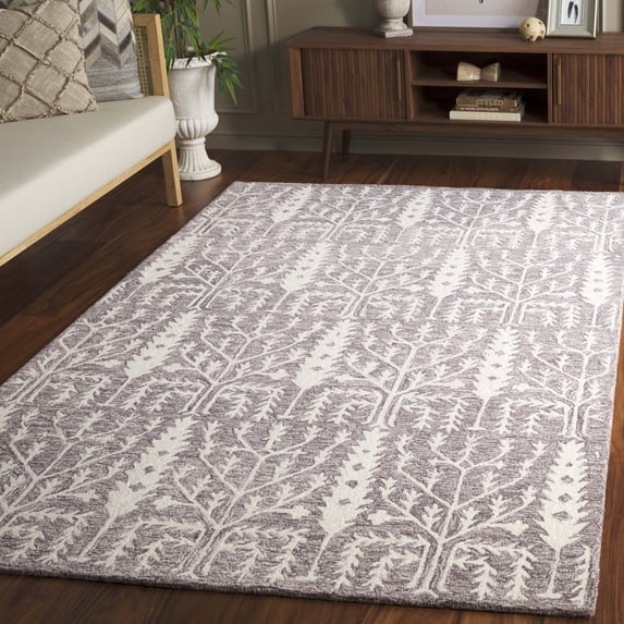 Safavieh Jardin Jillian Floral Area Rug, Purple/Ivory, 3' x 5'