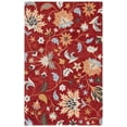 thumbnail image 1 of SAFAVIEH Jardin Jimmy Floral Area Rug, Red/Orange, 3' x 5', 1 of 8