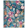 thumbnail image 1 of SAFAVIEH Jardin Korbin Floral Wool Area Rug, Blue/Pink, 8' x 10', 1 of 8