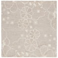 thumbnail image 1 of SAFAVIEH Jardin Lucetta Floral Area Rug, Grey/Ivory, 6' x 6' Square, 1 of 8