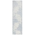 thumbnail image 1 of SAFAVIEH Jardin Lucille Leaves Runner Rug, Blue/Ivory, 2'3" x 8', 1 of 8