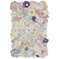 thumbnail image 1 of SAFAVIEH Jardin Naira Floral Area Rug, Green/Pink, 6' x 9', 1 of 8