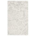 thumbnail image 1 of SAFAVIEH Jardin Natalie Floral Wool Area Rug, Gray/Ivory, 4' x 6', 1 of 8
