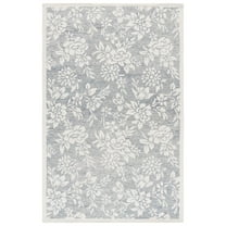 SAFAVIEH Jardin Rosanne Floral Area Rug, Gray/Ivory, 8' x 10'