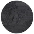 thumbnail image 1 of SAFAVIEH Jardin Salome Leaves Area Rug, Black, 6' x 6' Round, 1 of 11