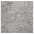 thumbnail image 1 of SAFAVIEH Jardin Salome Leaves Area Rug, Gray, 6' x 6' Square, 1 of 8