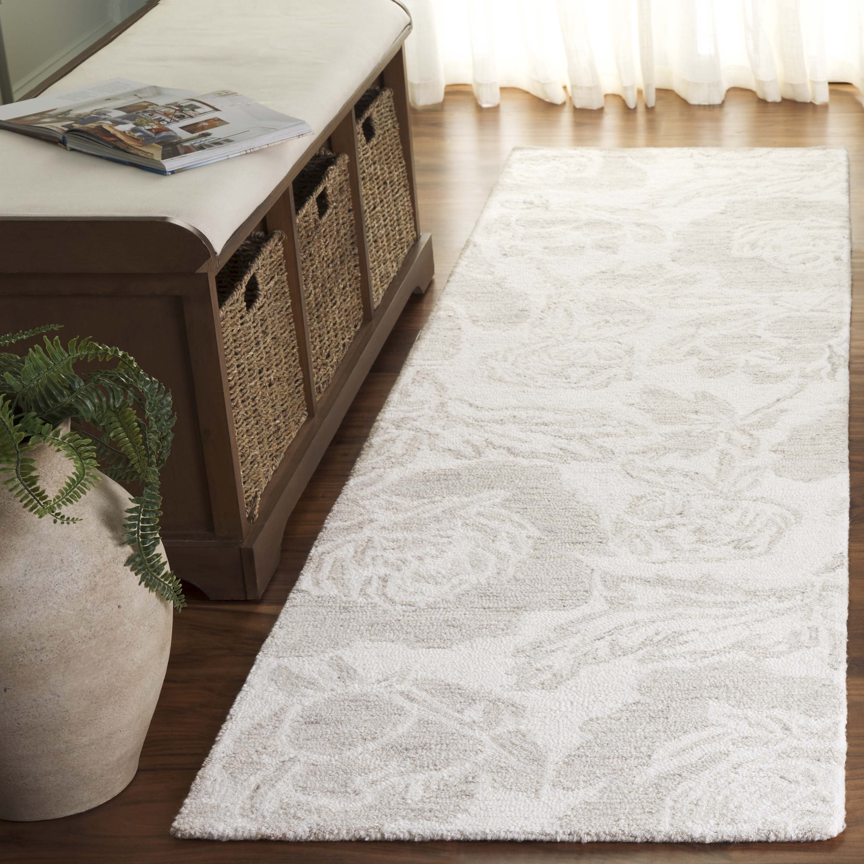 Safavieh Jardin Tatjana Floral Runner Rug, Ivory/Beige, 2'3" x 8'