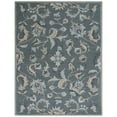 thumbnail image 1 of SAFAVIEH Jardin Tiphanie Floral Wool Area Rug, Grey/Multi, 5' x 8', 1 of 5