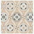 thumbnail image 1 of SAFAVIEH Jardin Willoughby Floral Area Rug, Beige/Ivory, 6' x 6' Square, 1 of 7